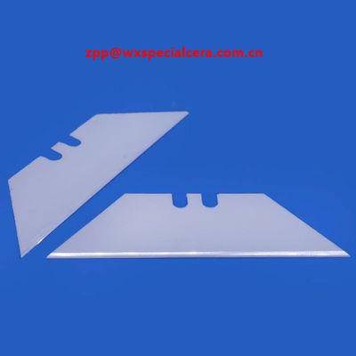 Zro2 Zirconia Dao tiện ích Lưỡi gốm Zirconia Bộ phận gốm Zro2 Zirconium Dioxide Gốm