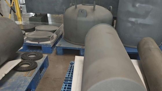 SIC ống quy trình cho các quy trình như bán dẫn và Photovoltaic Diffusion Annealing quá trình oxy hóa