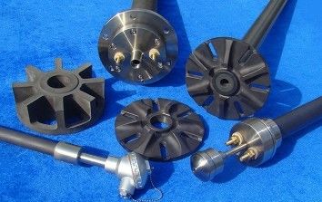 Si3N4 Silicon Nitride vật liệu gốm cho ống khử khí nhôm nóng chảy và rotor loại bỏ hydro từ nhôm nóng chảy