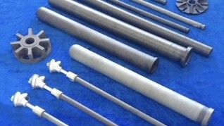 Si3n4 Silicon Nitride Ceramic Integrated Heater Protection Tube Trong ngành công nghiệp nhôm