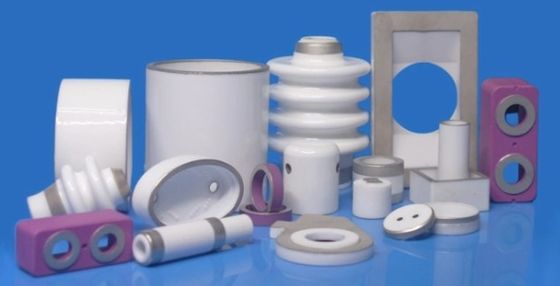 Các quy trình mạ đặc biệt Sản phẩm vi điện tử Công nghiệp Bộ phận gốm chân không với kim loại hóa