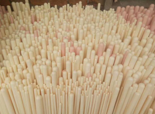 Vật liệu chịu nhiệt điện tử Thanh gốm Alumina cao có thể gia công 3mm 5mm