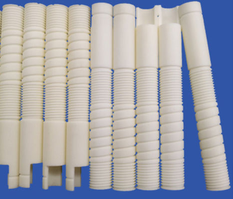 Nhôm Oxit Al2O3 Trục vít bằng gốm Alumina bằng gốm Chịu nhiệt cao