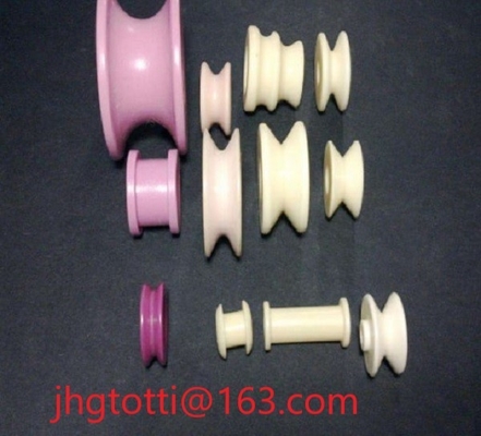 Dây dẫn dây 95% Alumina Vòng đeo bằng gốm Hàng dệt Các bộ phận bằng gốm