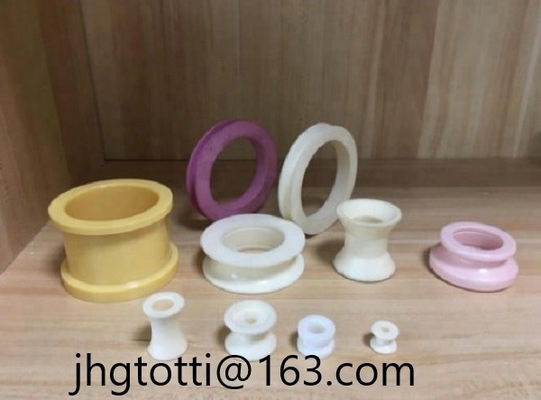 Bộ phận hướng dẫn dệt may Al2O3 Gốm men chịu mài mòn Trắng đỏ vàng